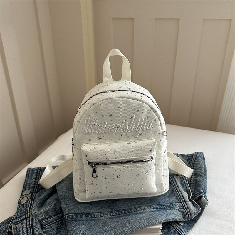 Stylischer Stern-Beschmückter Mini-Rucksack