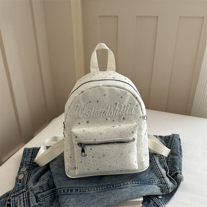 Stylischer Stern-Beschmückter Mini-Rucksack
