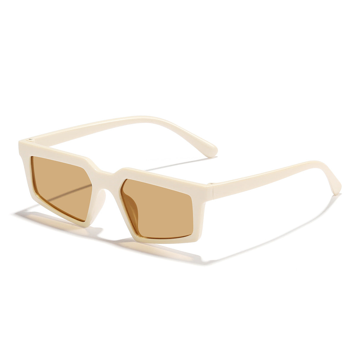 Damen modische Sonnenbrille im urbanen Polygon-Design Karnz