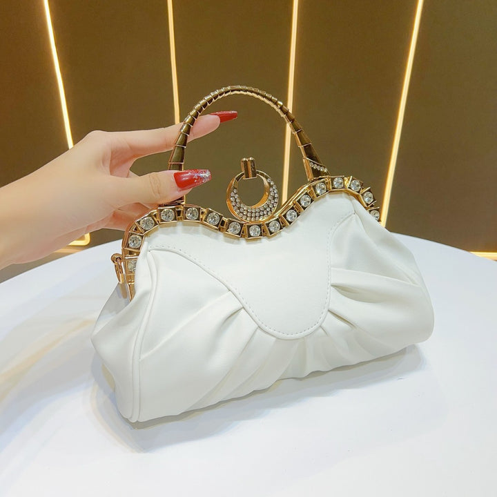 Glamouröse Gepolsterte Abendhandtasche