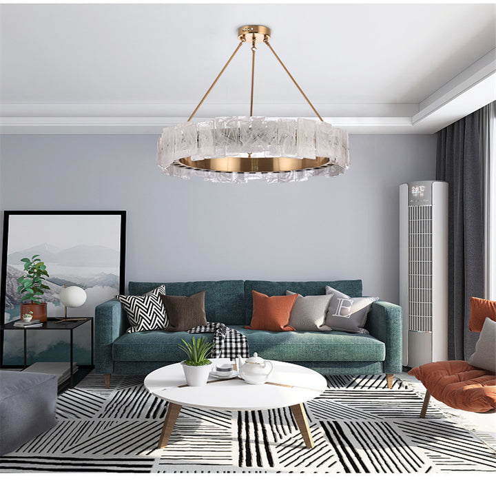 Moderne geometrische Pendelleuchte