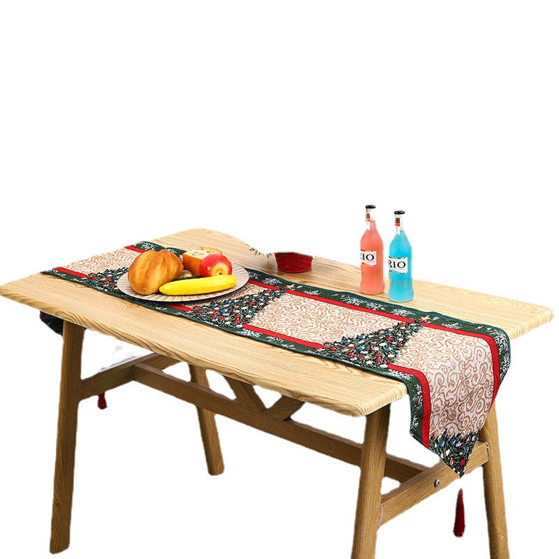 Festlicher Tischläufer mit Rentier-Motiv Karnz