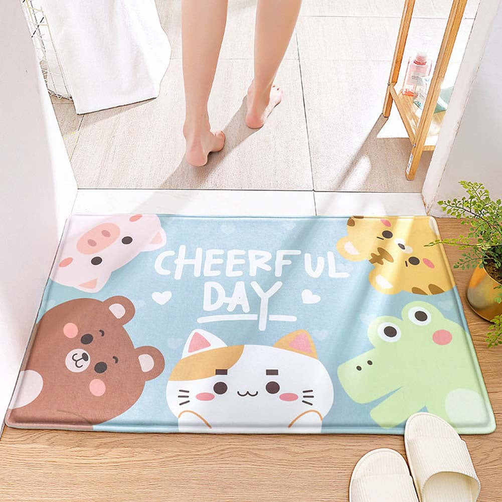 Verspieltes Tierdesign Badmatte