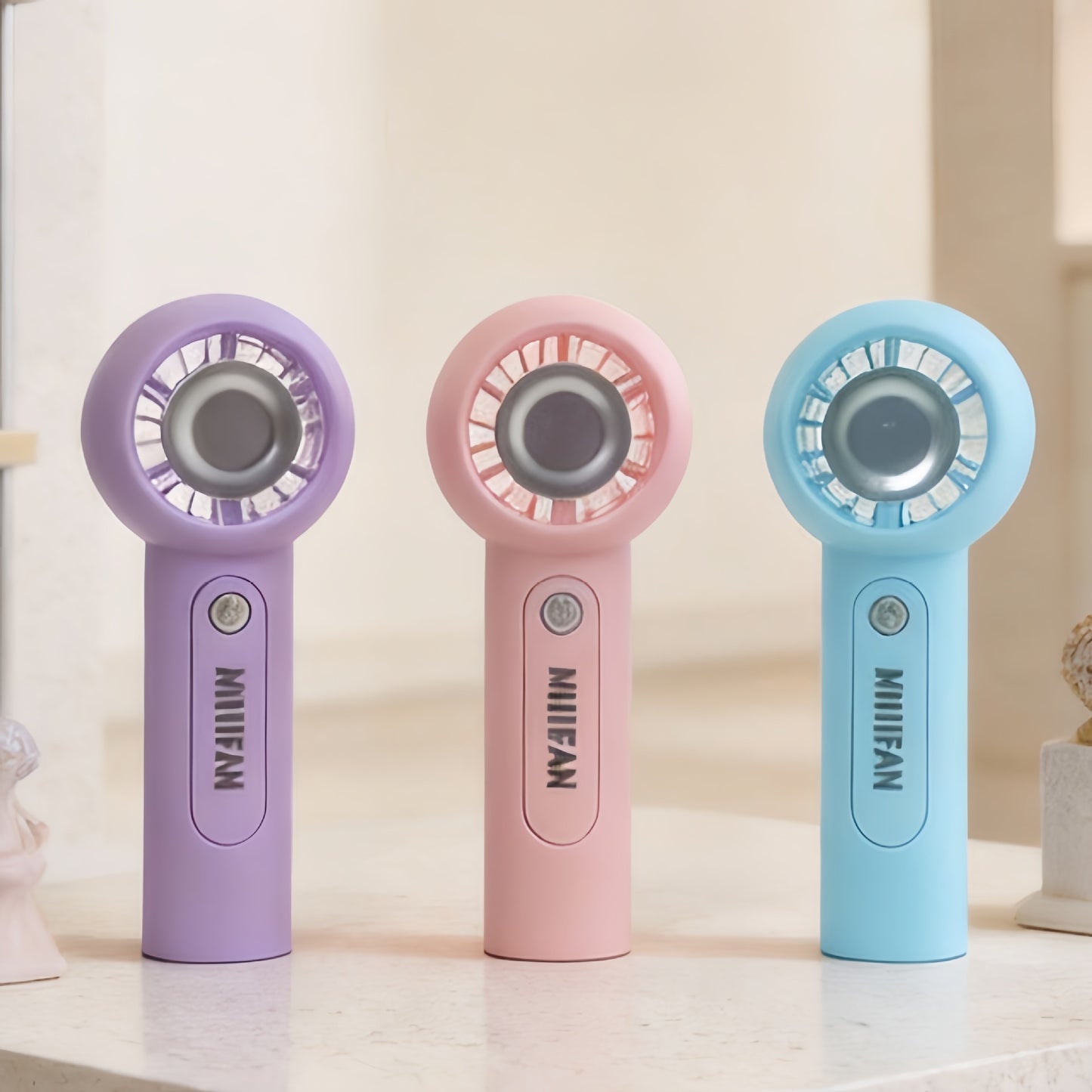 Damen Tragbarer USB Mini-Ventilator mit innovativem Design Karnz