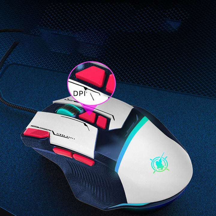 Gaming-Maus mit Rgb-Beleuchtung und Präziser Dpi-Steuerung Karnz