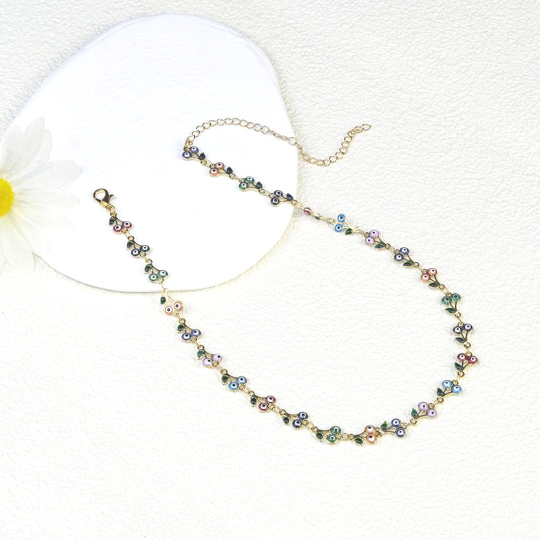 Bunte Elefant Charm Brillen Kette Karnz