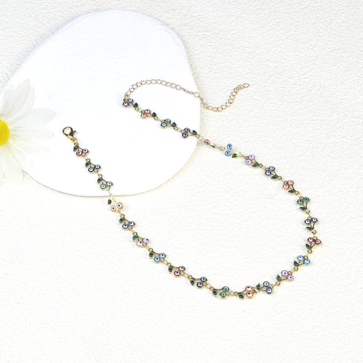 Bunte Elefant Charm Brillen Kette Karnz