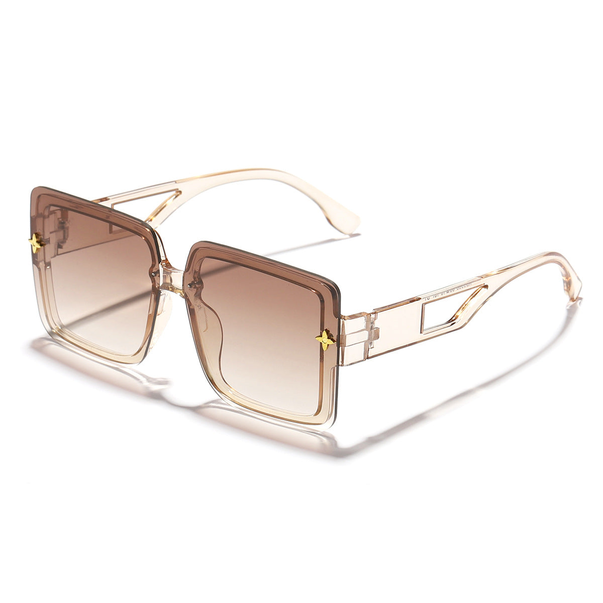 Damen modische quadratische Sonnenbrille mit elegantem Rahmen Karnz