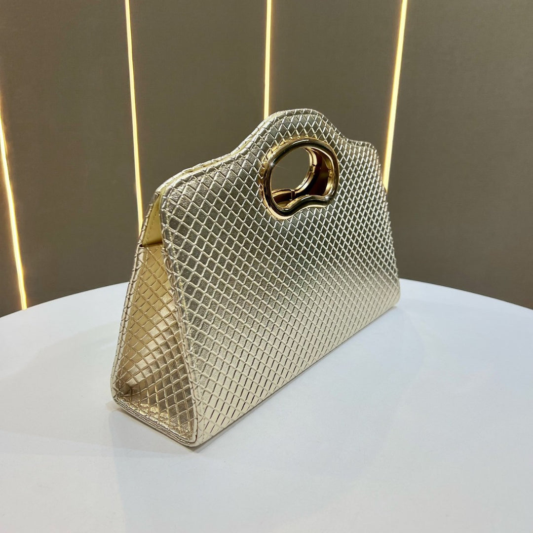 Texturierte Abendhandtasche