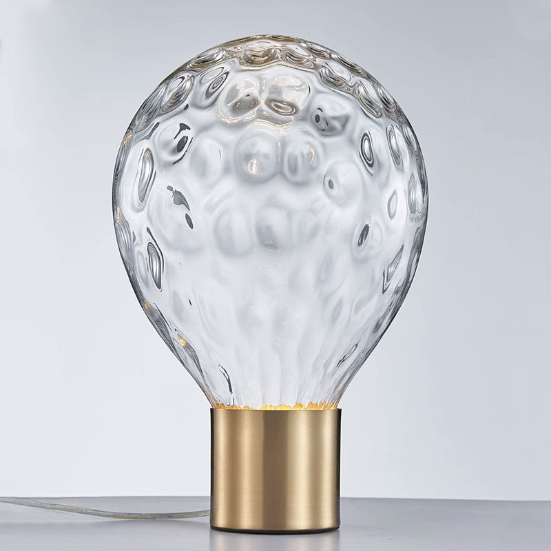 Künstlerische Glas Tischlampe
