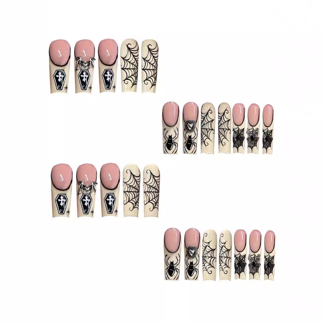 Halloween-Themen Acrylnagelset Karnz