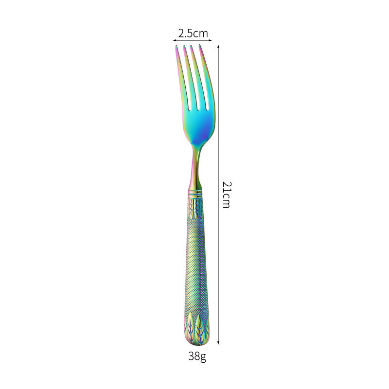 Eleganter Teelöffel mit Kunstvollem Griffdesign Karnz