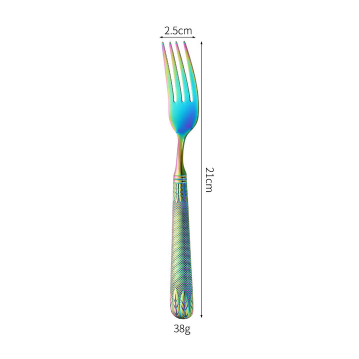 Eleganter Teelöffel mit Kunstvollem Griffdesign Karnz