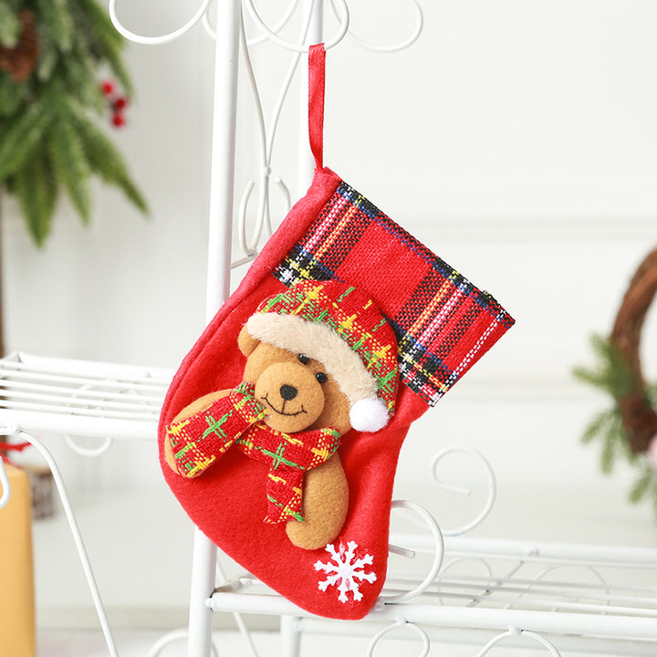 Festlicher Weihnachtsstrumpf Karnz