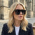 Damen Sportliche Oversized-Sonnenbrille mit modernem Rahmen Karnz