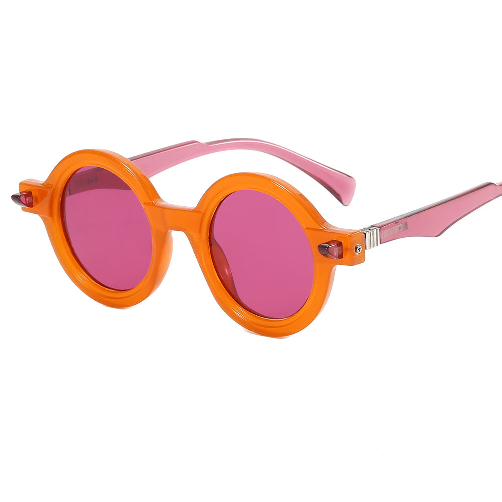 Damen modische runde Brille mit luxuriösem Design Karnz