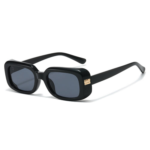 Fette Rechteck-Rahmen-Sonnenbrille Karnz