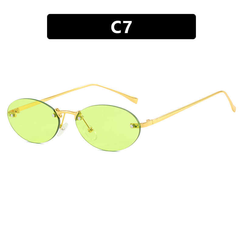 Damen modische Sonnenbrille im eleganten Retro-Design Karnz