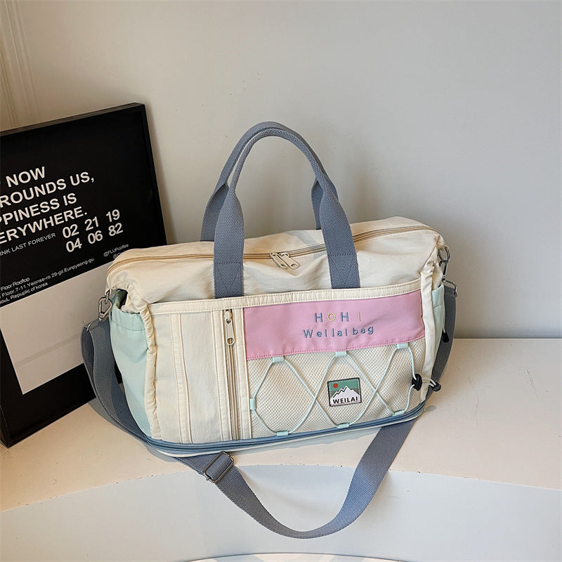 Vielseitige Multi-Taschen Wellness Reise Duffel
