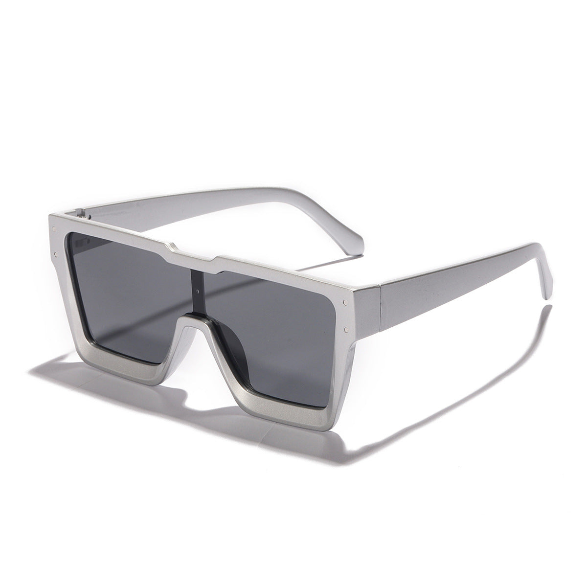 Damen statement Sonnenbrille mit breitem Rahmen und UV-Schutz Karnz