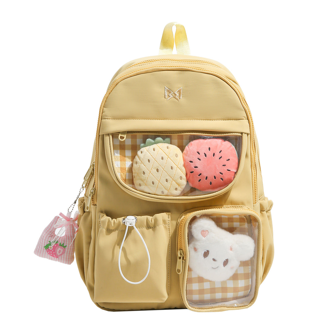 Funktionaler Plüsch-Aufbewahrung-Rucksack Karnz