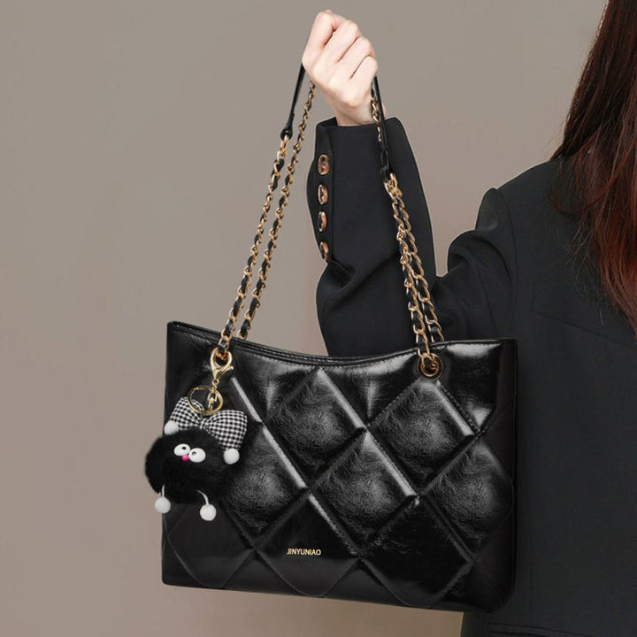 Gepolsterte Kette-Handtasche Karnz