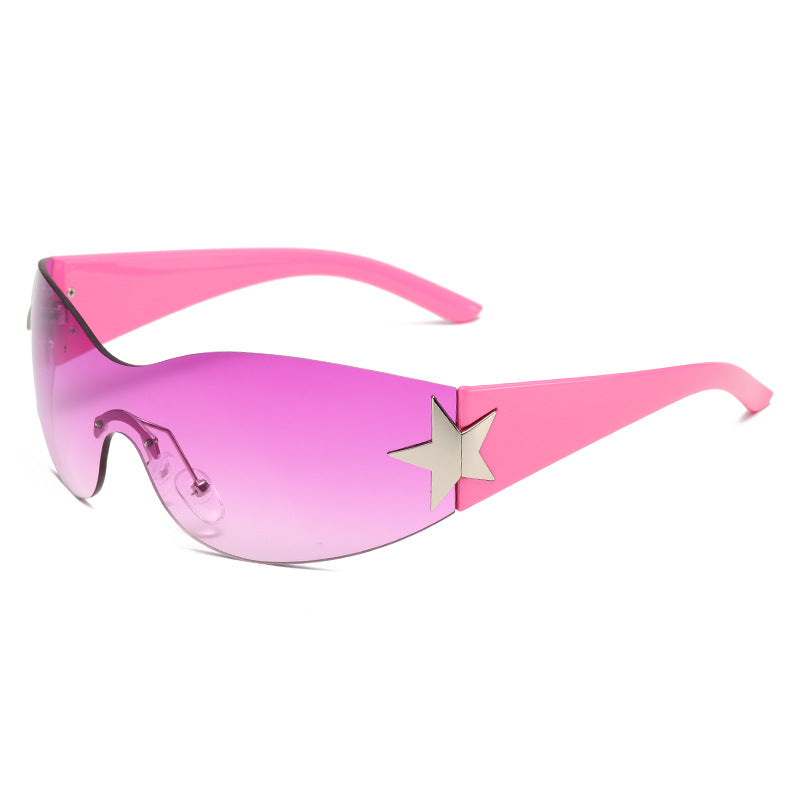 Damen Sportliche Fashion-Sonnenbrille mit schützendem UV-Schutz Karnz