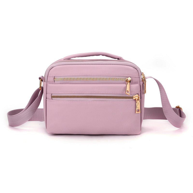 Multi-Reißverschluss-Crossbody-Organizer-Tasche Karnz