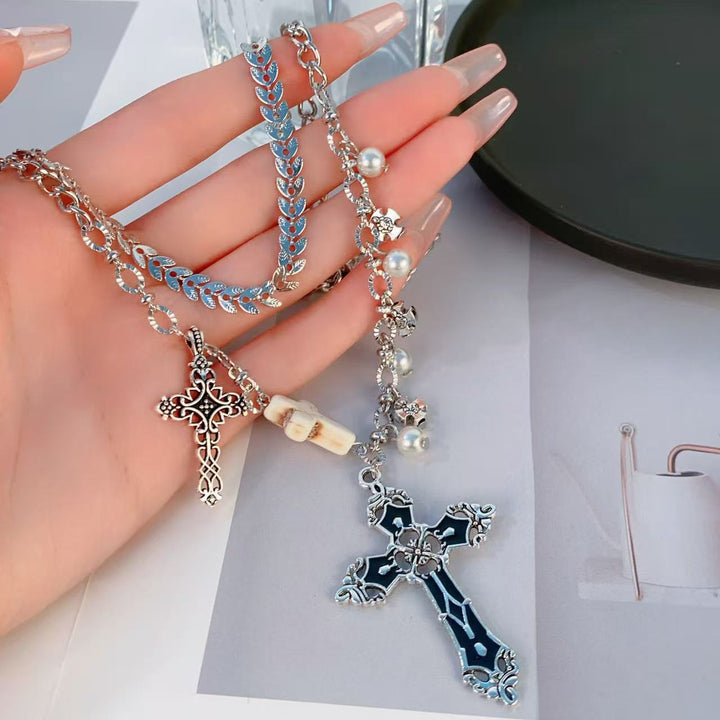 Schicht-Cross-Anhänger-Kette Karnz