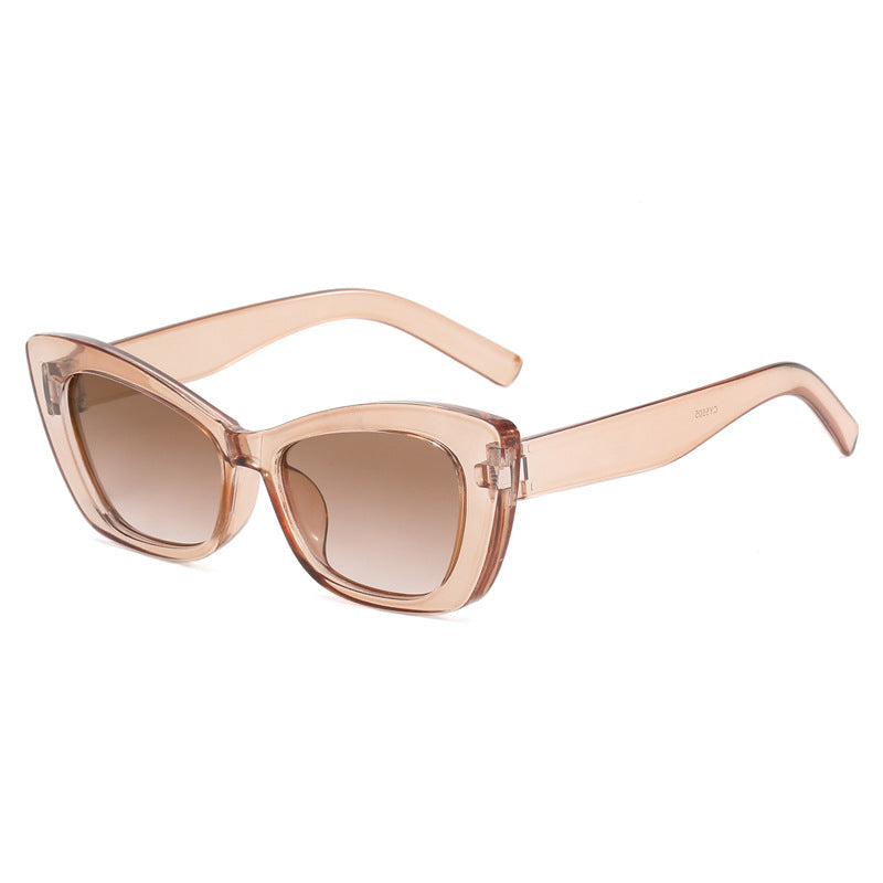 Damen Cat-Eye Sonnenbrille mit stylishen Elementen Karnz