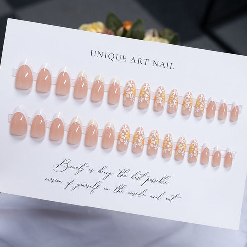 Florale dekorative Press-on-Nail-Art  1791110679