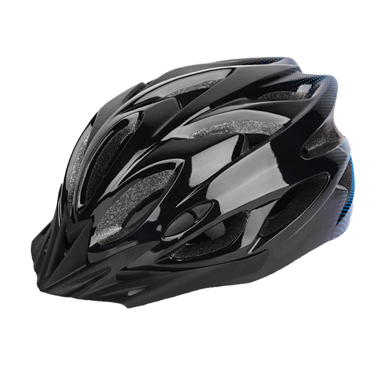 verstellbarer belüfteter Straßen- und Mountainbike-Helm mit Visier und hinten einstellbarem Fit Karnz
