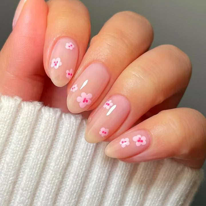 Floral Nail Art Design Karnz