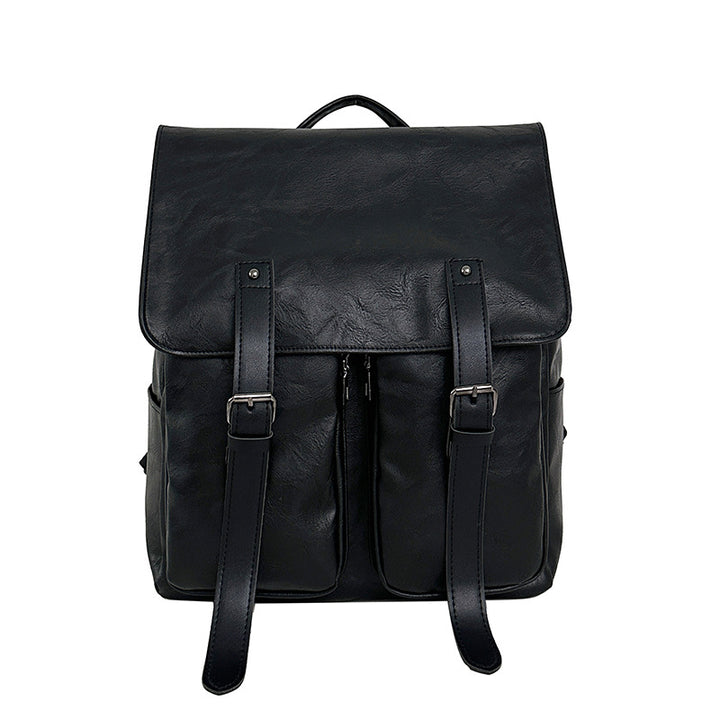 Vintage Leder Zugband Rucksack Karnz