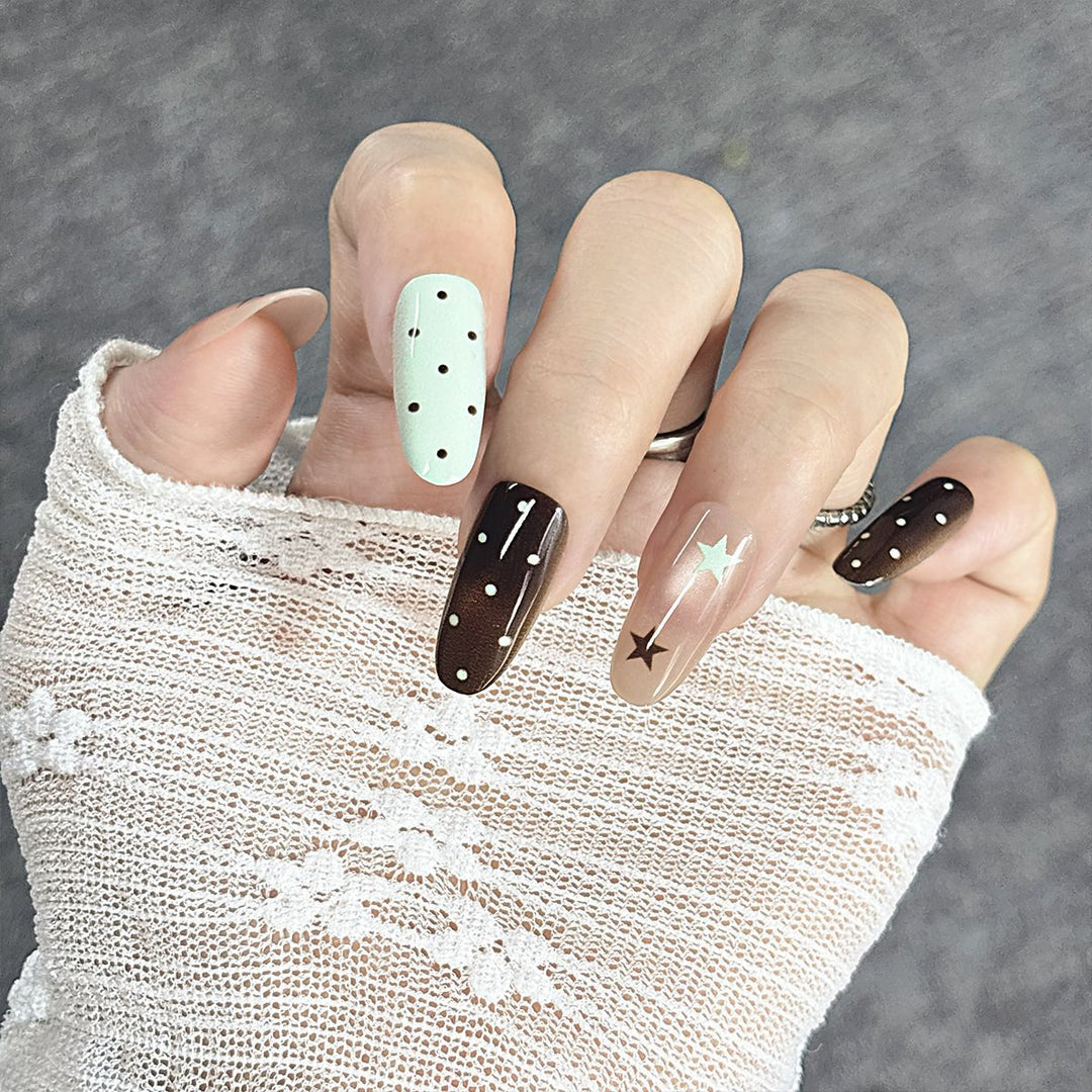 Fashion Press-On Nail Set Karnz