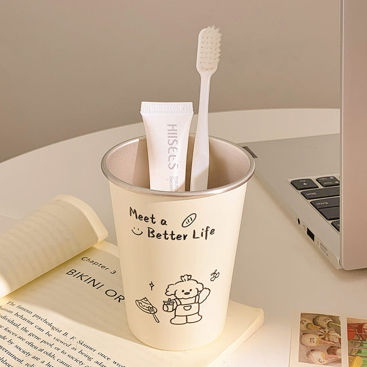 Keramiktasse mit Fröhlichem Charakterdesign Karnz