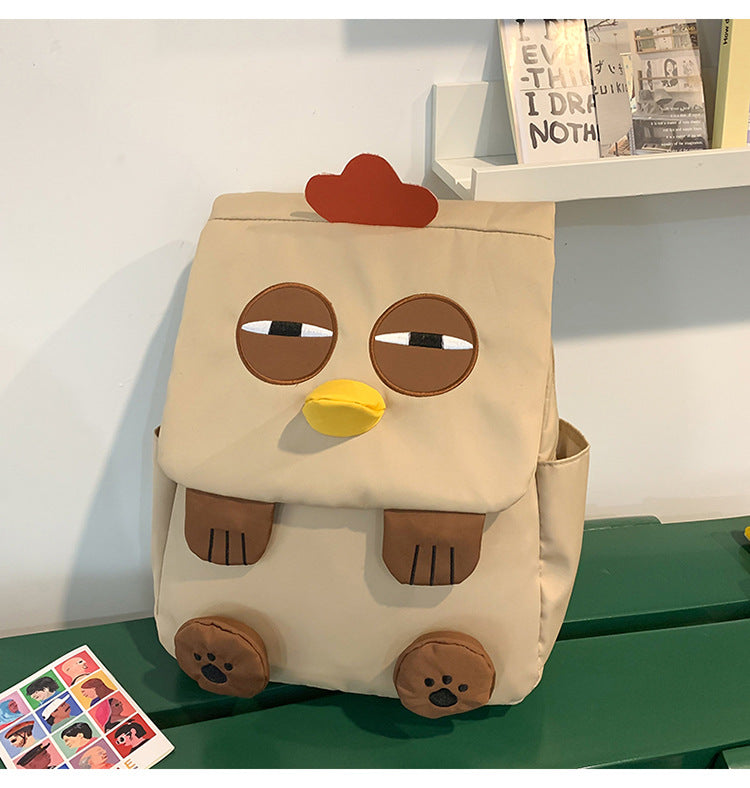 Süße Hühner-Themen Plüsch-Rucksack Karnz