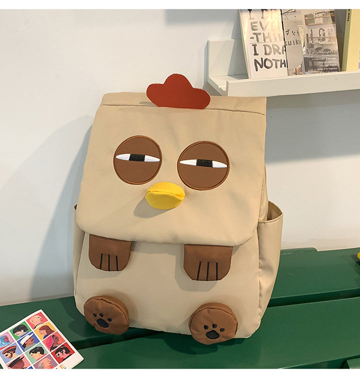 Süße Hühner-Themen Plüsch-Rucksack Karnz