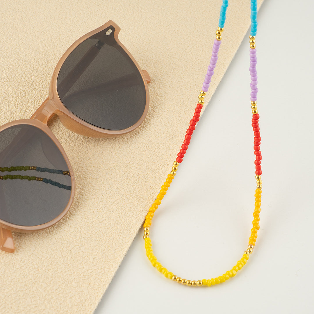 Bunte Perlen-Brillenhalter Karnz