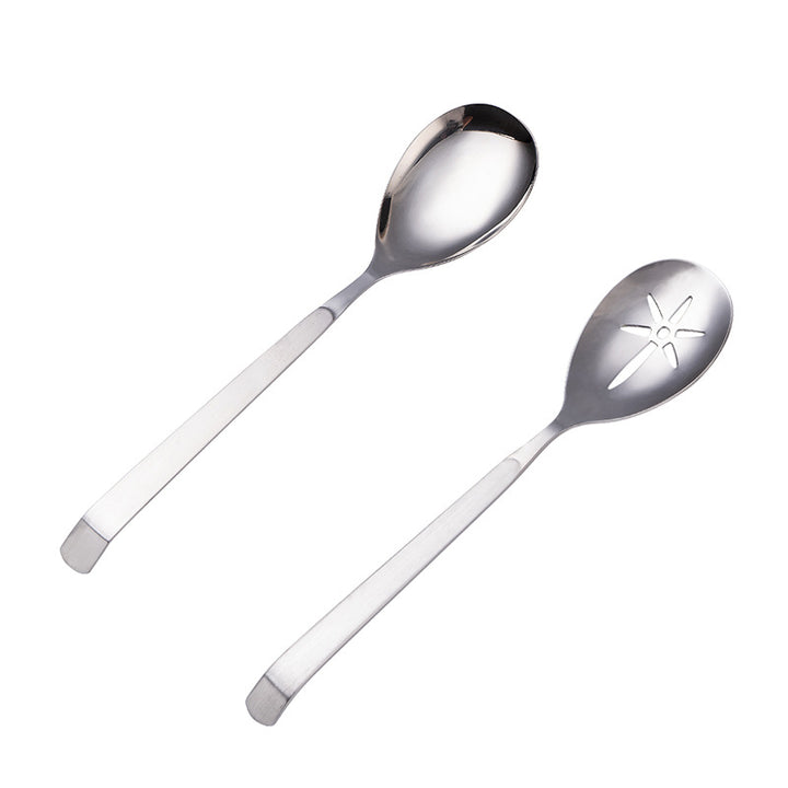 Premium Edelstahl Servierlöffel Karnz