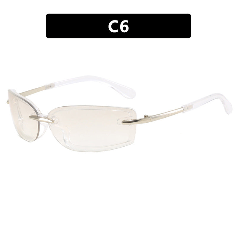 Damen modische Sonnenbrille mit hochmodernem Design und UV-Schutz Karnz