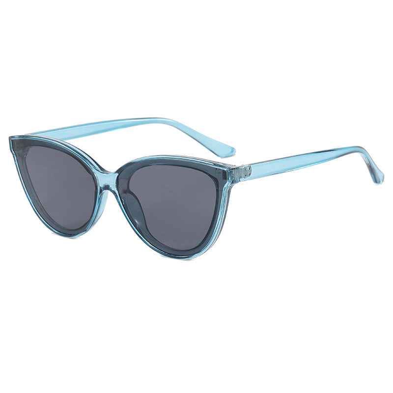 Damen modische Cat-Eye Sonnenbrille mit gradienten Gläsern Karnz