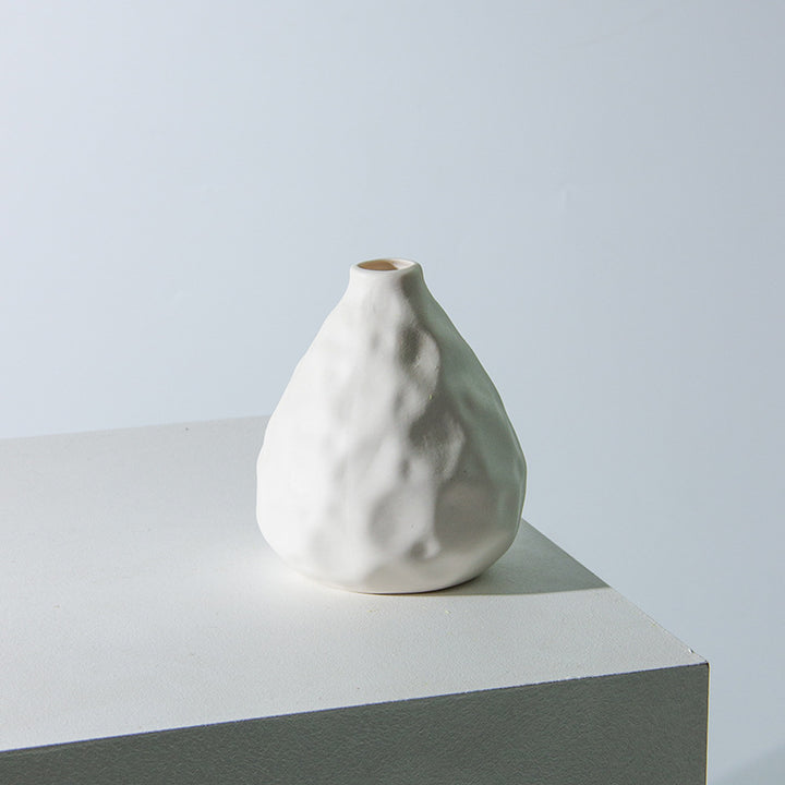 Künstlerische teksturierte Keramikflasche Vase