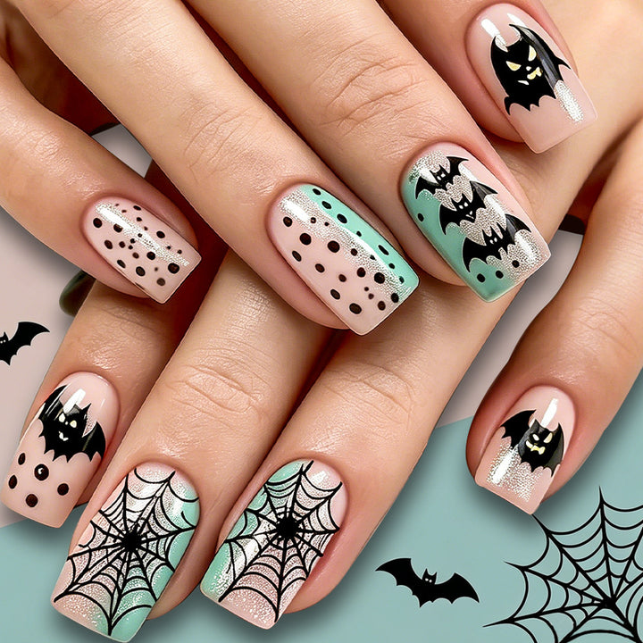 Halloween-Themen-Nagelkunst-Design-Set Karnz