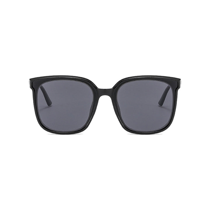 Damen moderne Quadratische Sonnenbrille mit UV-Schutz und schmalen Bügeln Karnz
