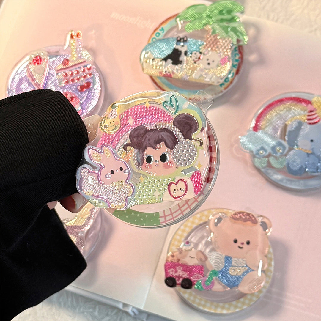 Kawaii Elefant Smartphone Fingerhalter Karnz