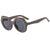 Damen Designer-Sonnenbrille mit extravagantem Schildpatt-Rahmen Karnz