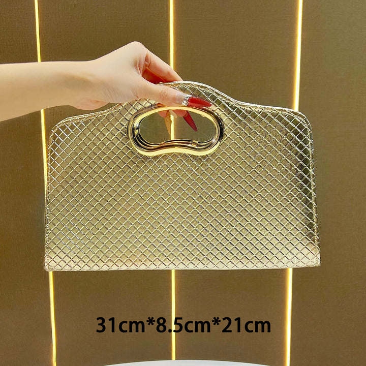 Texturierte Abendhandtasche