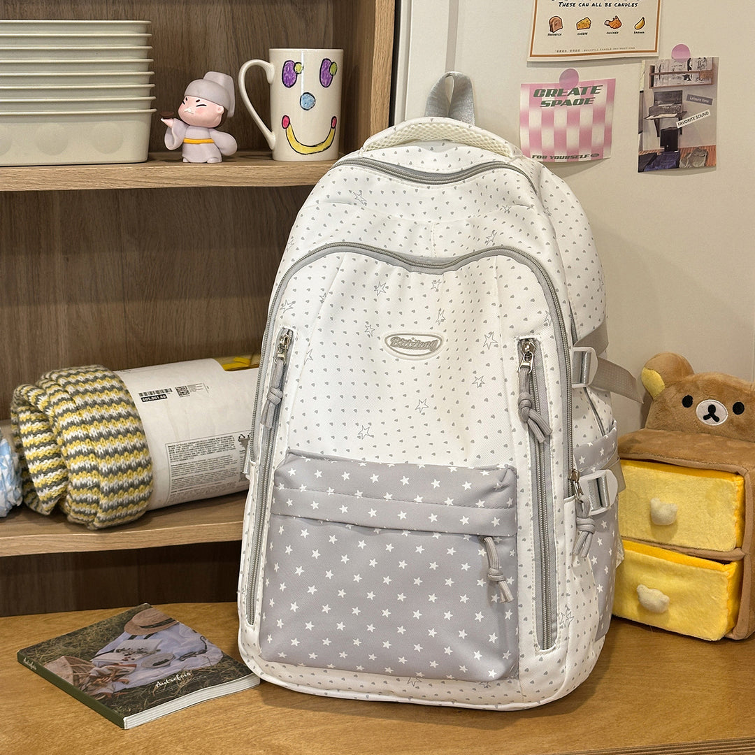 Dekorativer Rucksack mit Sternenmuster Karnz