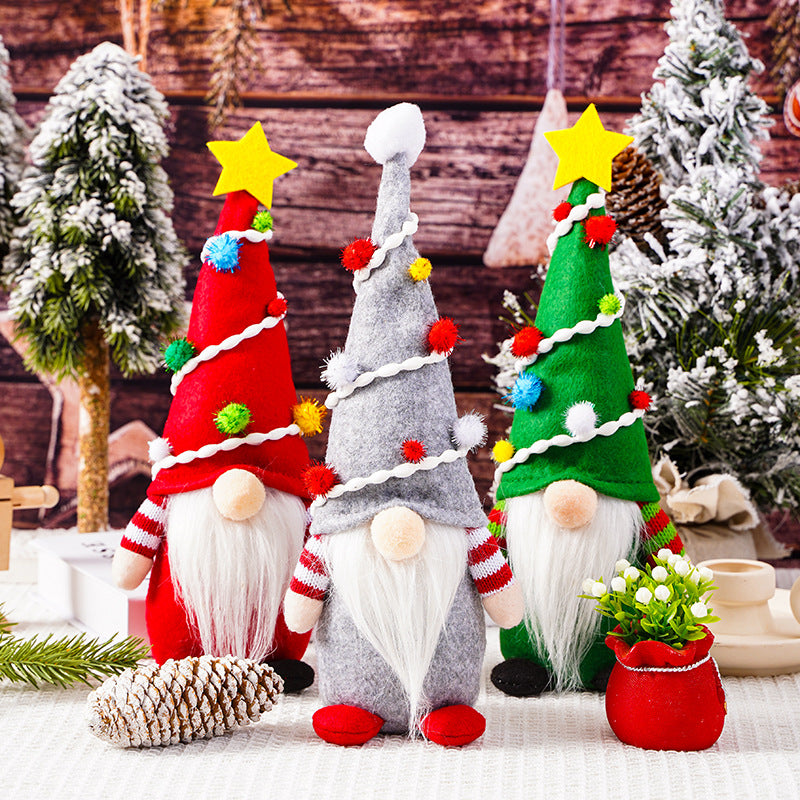 Dekorative Weihnachtsgnom Figur Karnz